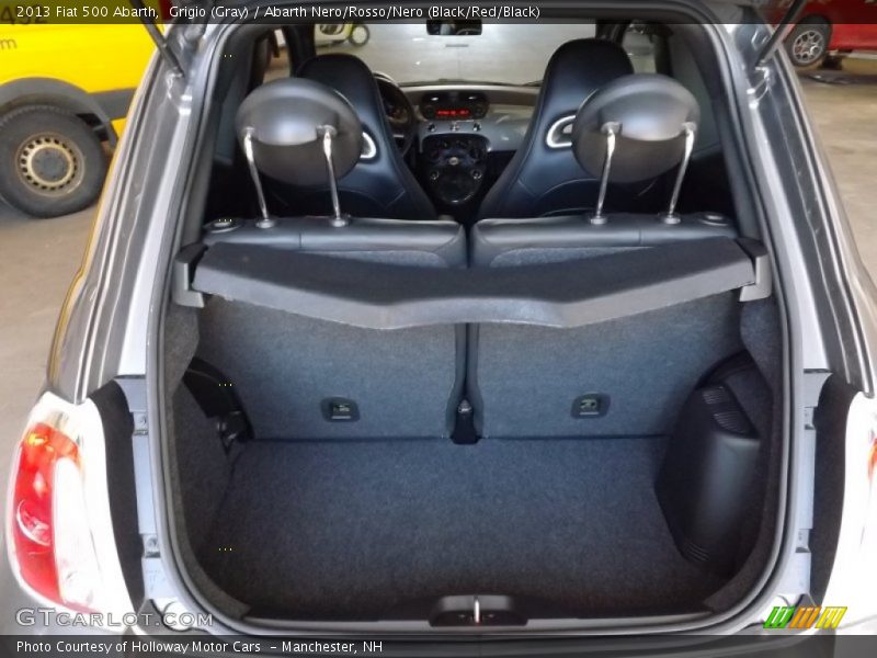 Grigio (Gray) / Abarth Nero/Rosso/Nero (Black/Red/Black) 2013 Fiat 500 Abarth