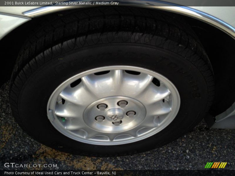Sterling Silver Metallic / Medium Gray 2001 Buick LeSabre Limited