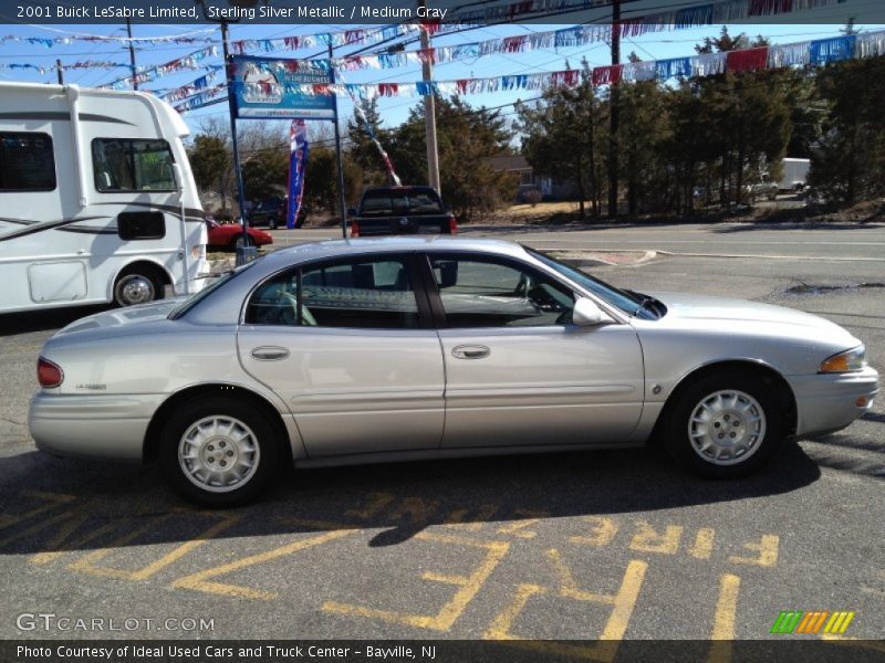 Sterling Silver Metallic / Medium Gray 2001 Buick LeSabre Limited