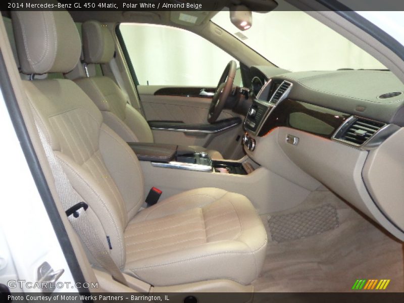 Polar White / Almond Beige 2014 Mercedes-Benz GL 450 4Matic
