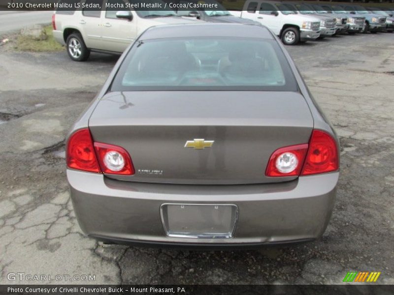 Mocha Steel Metallic / Cocoa/Cashmere 2010 Chevrolet Malibu LS Sedan