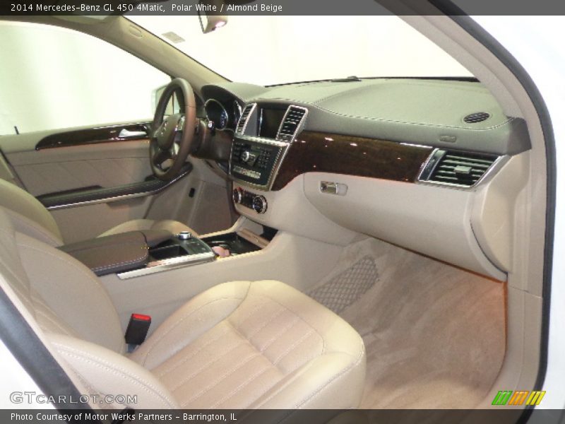 Polar White / Almond Beige 2014 Mercedes-Benz GL 450 4Matic