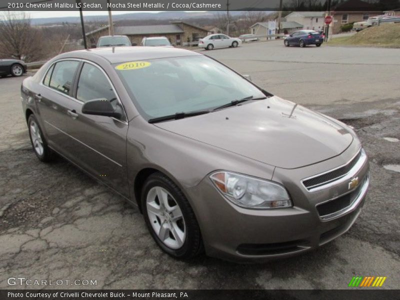 Front 3/4 View of 2010 Malibu LS Sedan