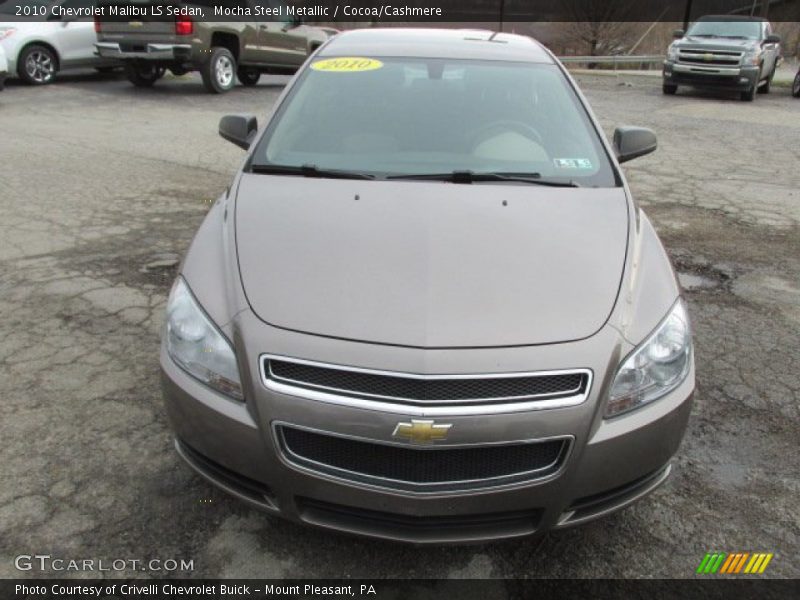 Mocha Steel Metallic / Cocoa/Cashmere 2010 Chevrolet Malibu LS Sedan