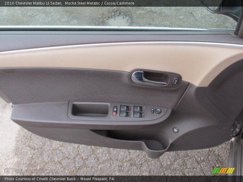 Door Panel of 2010 Malibu LS Sedan