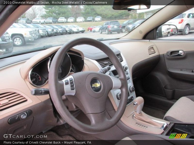 Mocha Steel Metallic / Cocoa/Cashmere 2010 Chevrolet Malibu LS Sedan