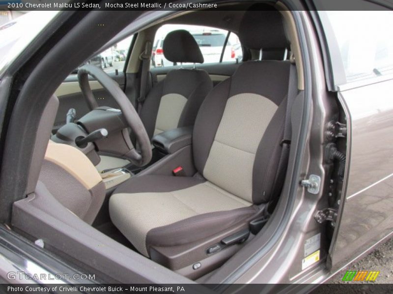  2010 Malibu LS Sedan Cocoa/Cashmere Interior
