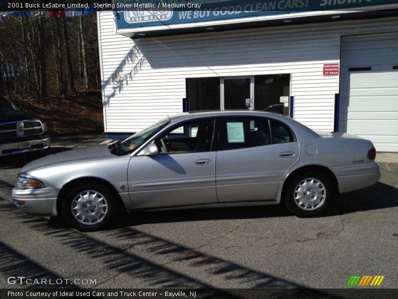 Sterling Silver Metallic / Medium Gray 2001 Buick LeSabre Limited