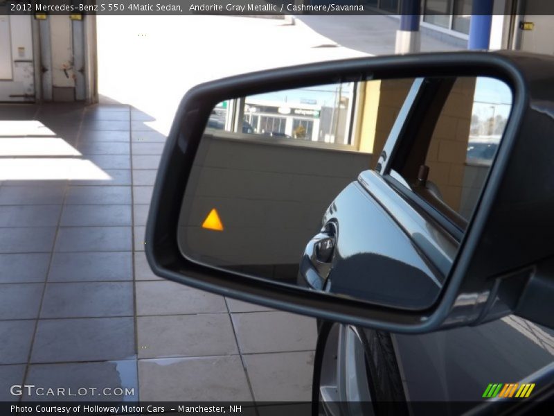 Andorite Gray Metallic / Cashmere/Savanna 2012 Mercedes-Benz S 550 4Matic Sedan