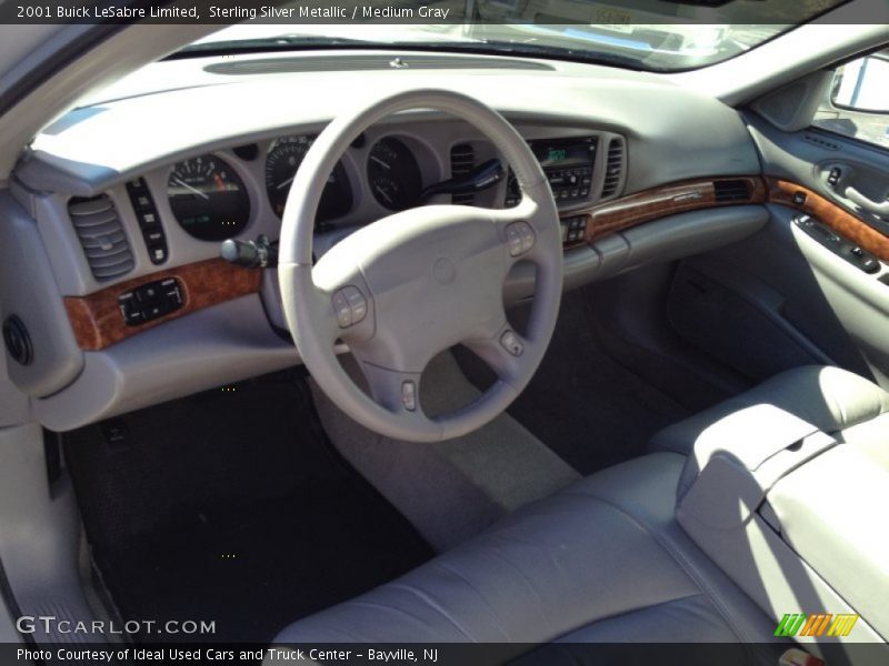 Sterling Silver Metallic / Medium Gray 2001 Buick LeSabre Limited