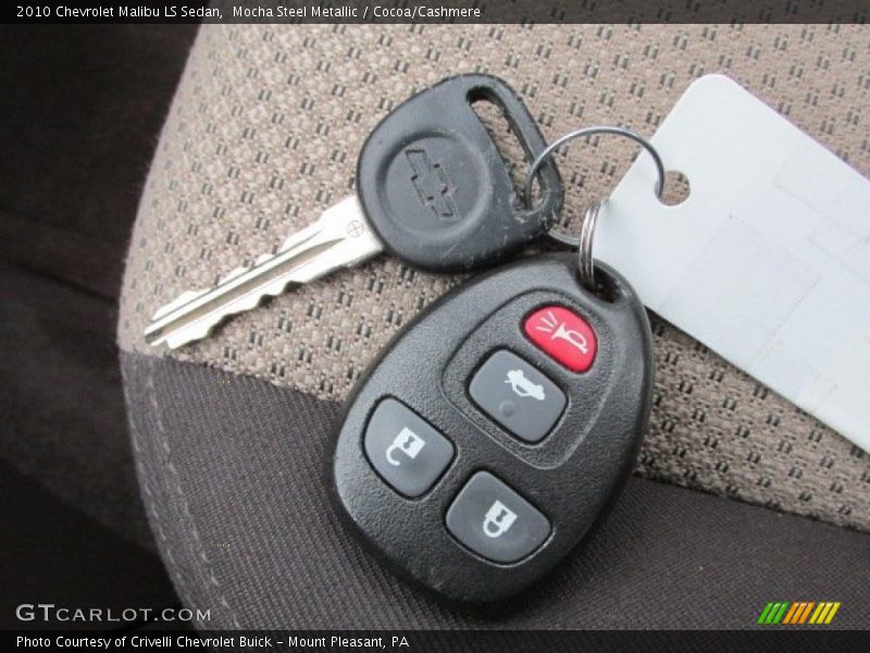 Mocha Steel Metallic / Cocoa/Cashmere 2010 Chevrolet Malibu LS Sedan