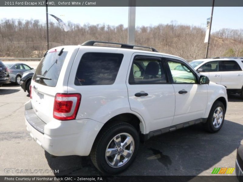 Oxford White / Camel 2011 Ford Escape XLT 4WD