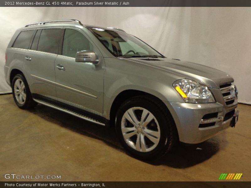 Paladium Silver Metallic / Ash 2012 Mercedes-Benz GL 450 4Matic