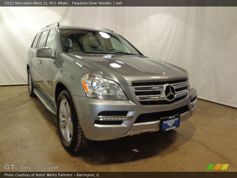 Paladium Silver Metallic / Ash 2012 Mercedes-Benz GL 450 4Matic