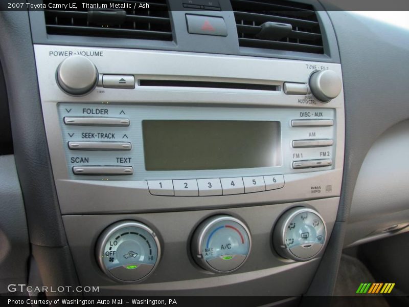 Titanium Metallic / Ash 2007 Toyota Camry LE