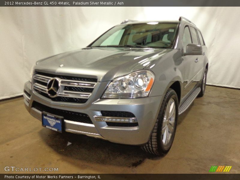Paladium Silver Metallic / Ash 2012 Mercedes-Benz GL 450 4Matic