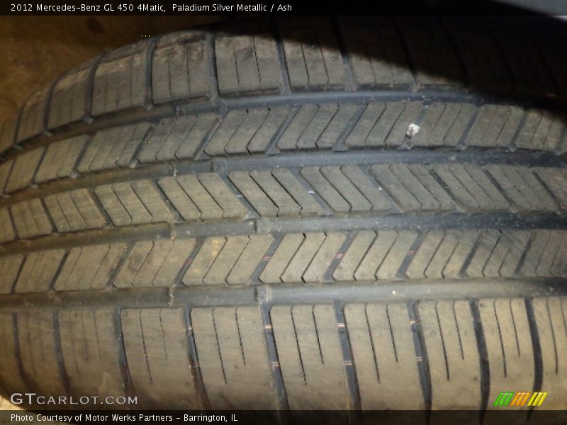 Paladium Silver Metallic / Ash 2012 Mercedes-Benz GL 450 4Matic