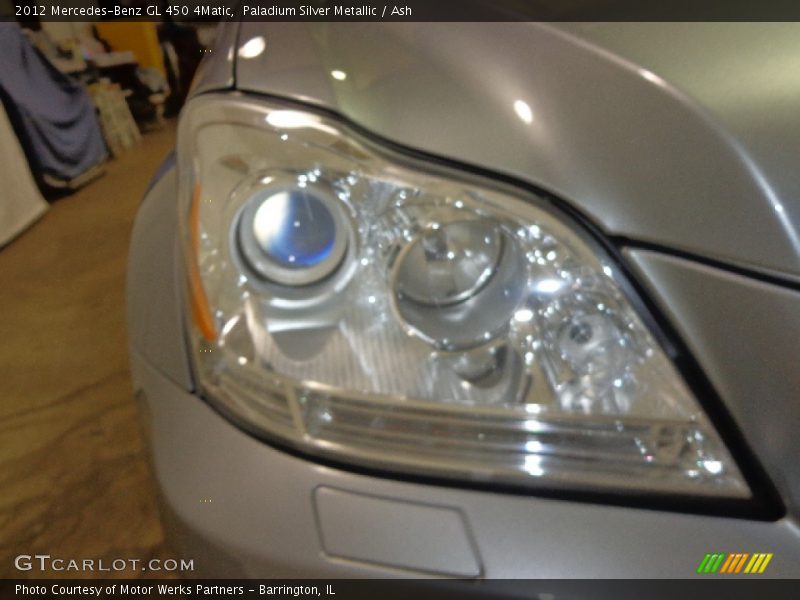 Paladium Silver Metallic / Ash 2012 Mercedes-Benz GL 450 4Matic