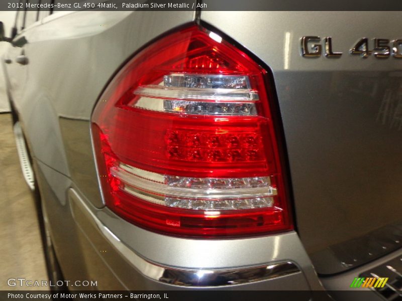 Paladium Silver Metallic / Ash 2012 Mercedes-Benz GL 450 4Matic