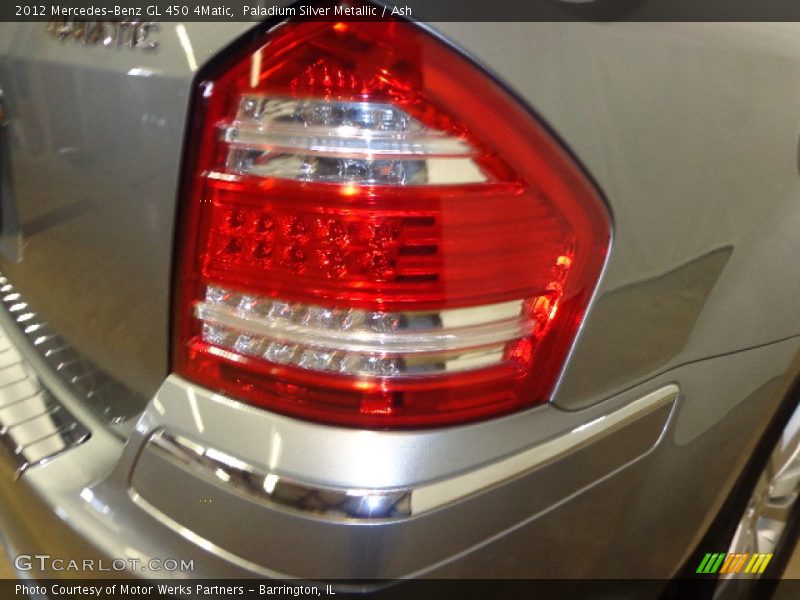 Paladium Silver Metallic / Ash 2012 Mercedes-Benz GL 450 4Matic