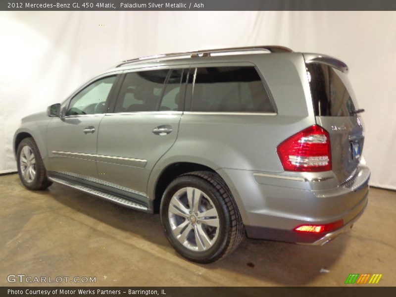 Paladium Silver Metallic / Ash 2012 Mercedes-Benz GL 450 4Matic