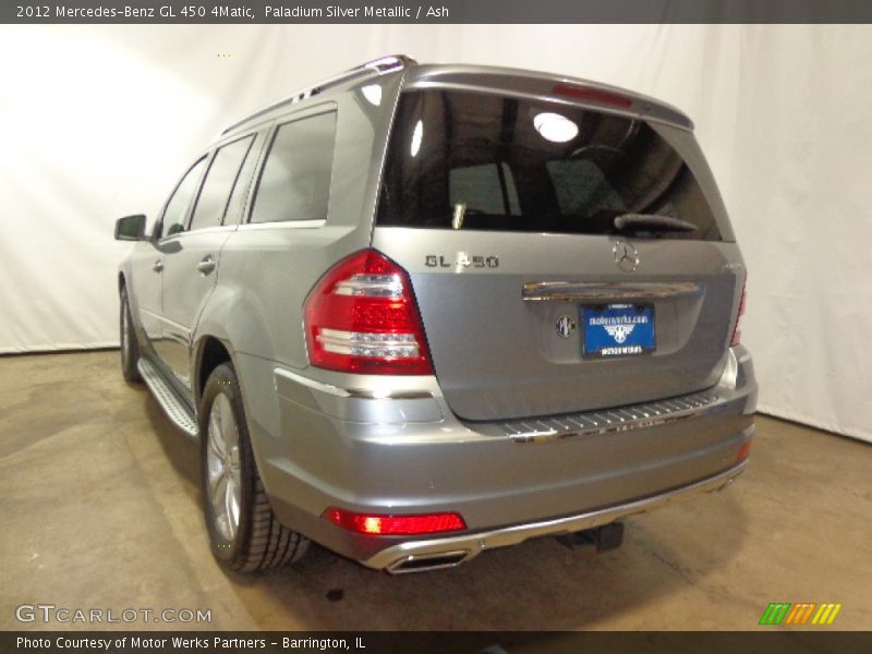 Paladium Silver Metallic / Ash 2012 Mercedes-Benz GL 450 4Matic