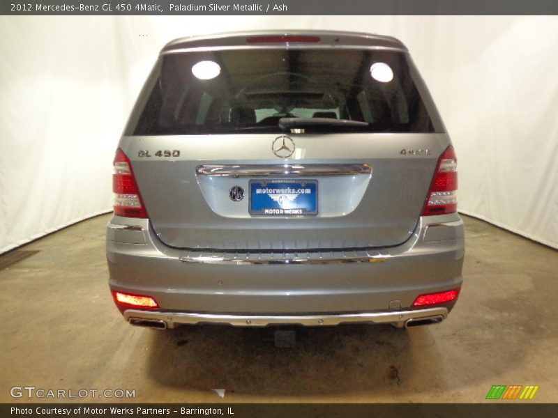Paladium Silver Metallic / Ash 2012 Mercedes-Benz GL 450 4Matic