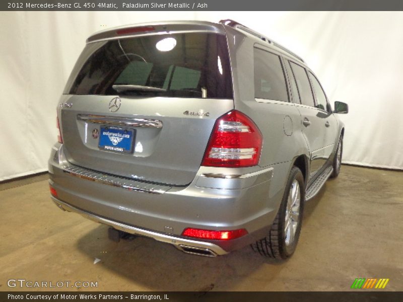Paladium Silver Metallic / Ash 2012 Mercedes-Benz GL 450 4Matic