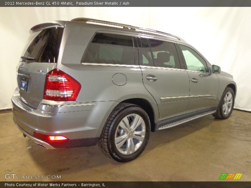 Paladium Silver Metallic / Ash 2012 Mercedes-Benz GL 450 4Matic