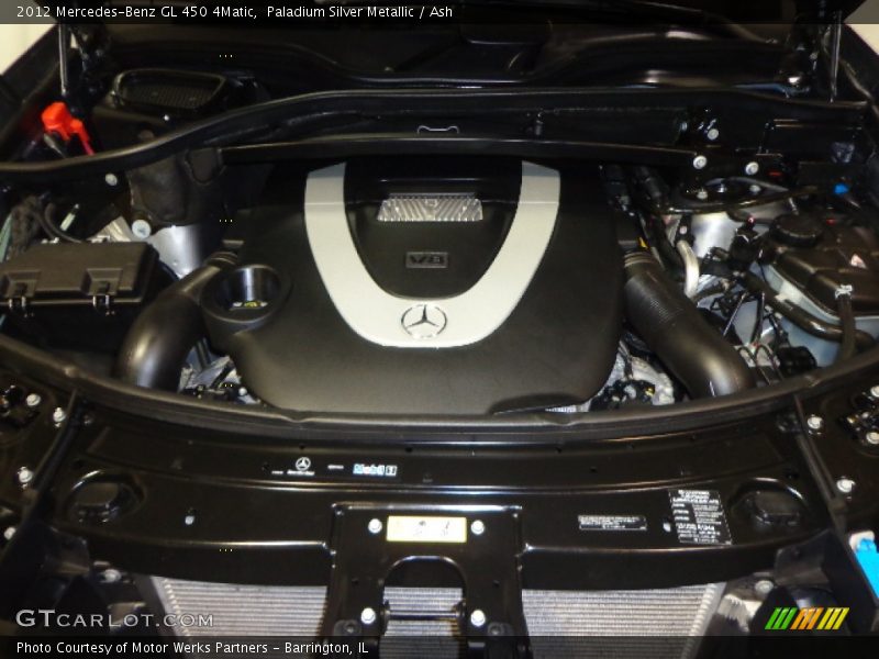 Paladium Silver Metallic / Ash 2012 Mercedes-Benz GL 450 4Matic
