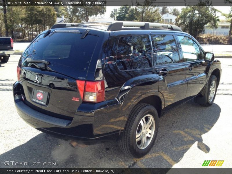 Kalapana Black / Black 2007 Mitsubishi Endeavor SE AWD