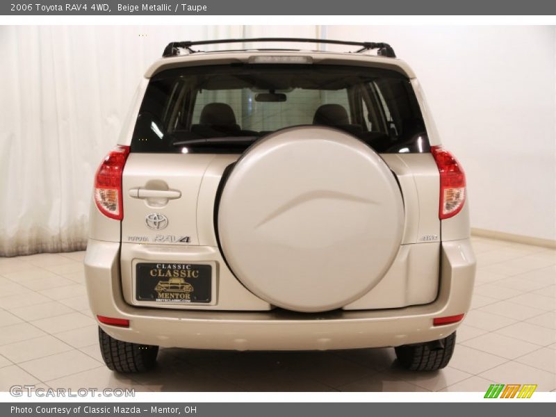 Beige Metallic / Taupe 2006 Toyota RAV4 4WD