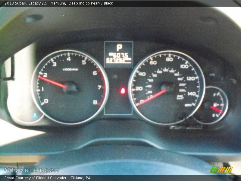 Deep Indigo Pearl / Black 2013 Subaru Legacy 2.5i Premium