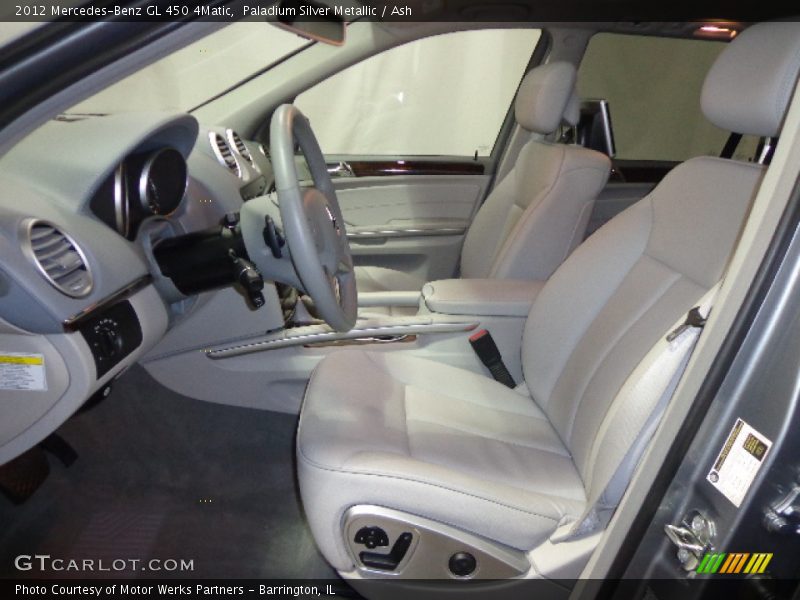 Paladium Silver Metallic / Ash 2012 Mercedes-Benz GL 450 4Matic