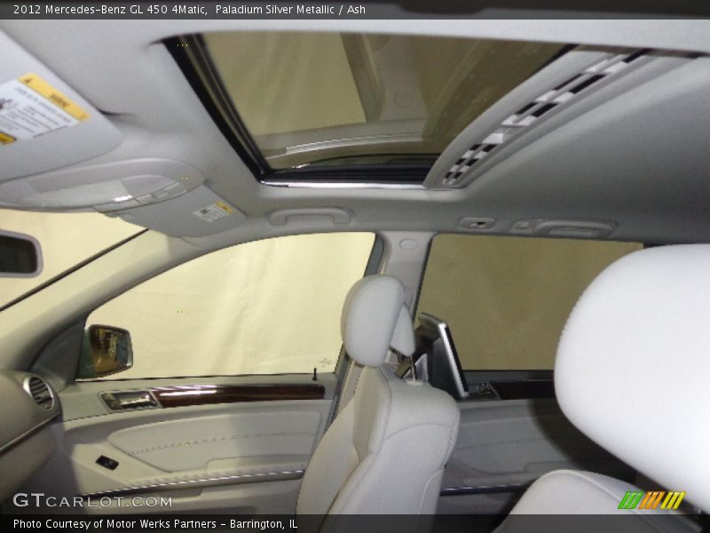 Paladium Silver Metallic / Ash 2012 Mercedes-Benz GL 450 4Matic