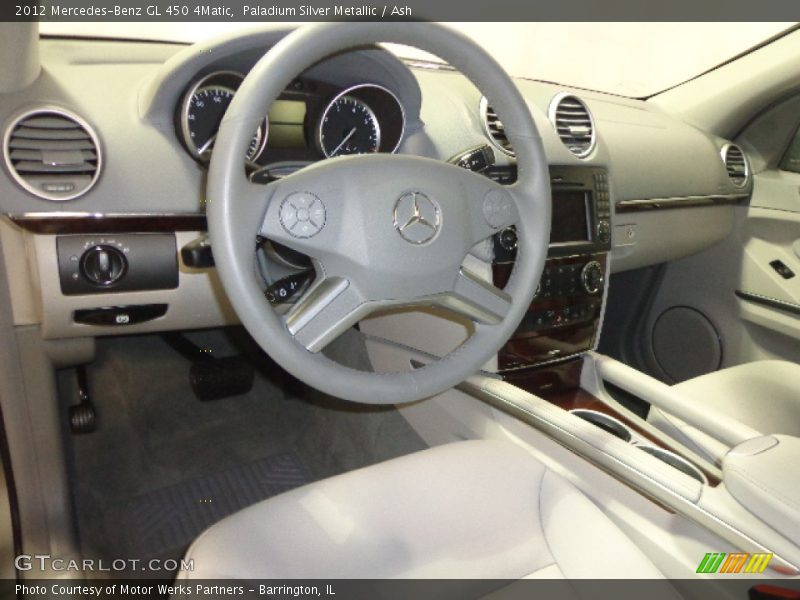 Paladium Silver Metallic / Ash 2012 Mercedes-Benz GL 450 4Matic