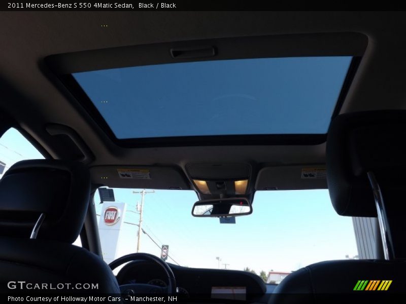 Black / Black 2011 Mercedes-Benz S 550 4Matic Sedan