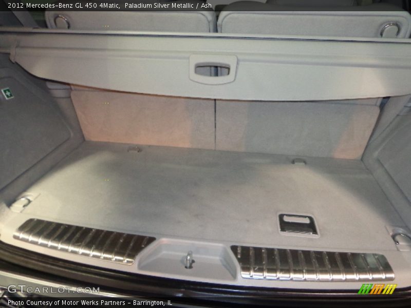 Paladium Silver Metallic / Ash 2012 Mercedes-Benz GL 450 4Matic