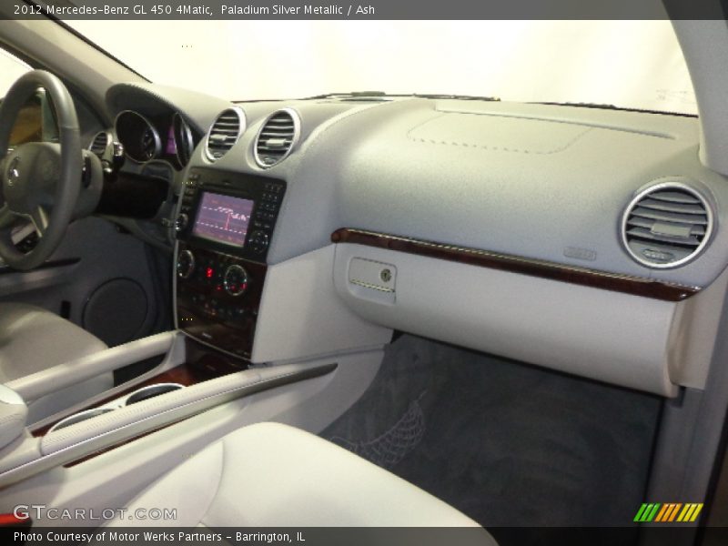 Paladium Silver Metallic / Ash 2012 Mercedes-Benz GL 450 4Matic