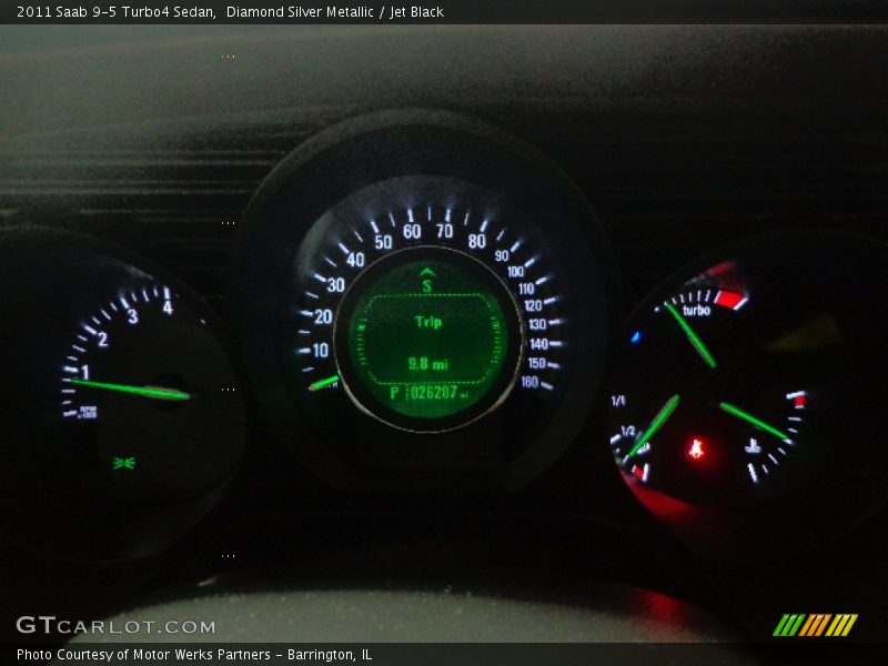  2011 9-5 Turbo4 Sedan Turbo4 Sedan Gauges