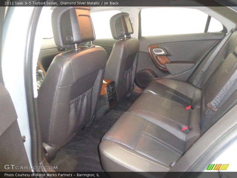Rear Seat of 2011 9-5 Turbo4 Sedan