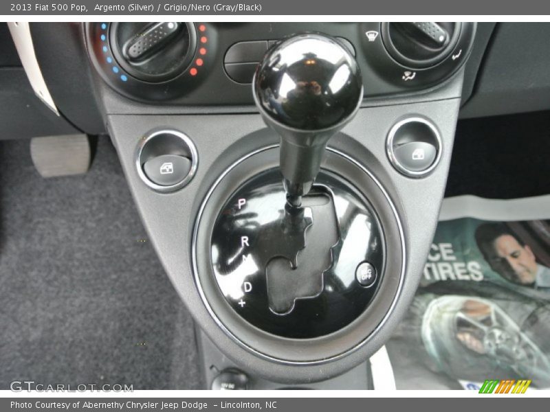 Argento (Silver) / Grigio/Nero (Gray/Black) 2013 Fiat 500 Pop