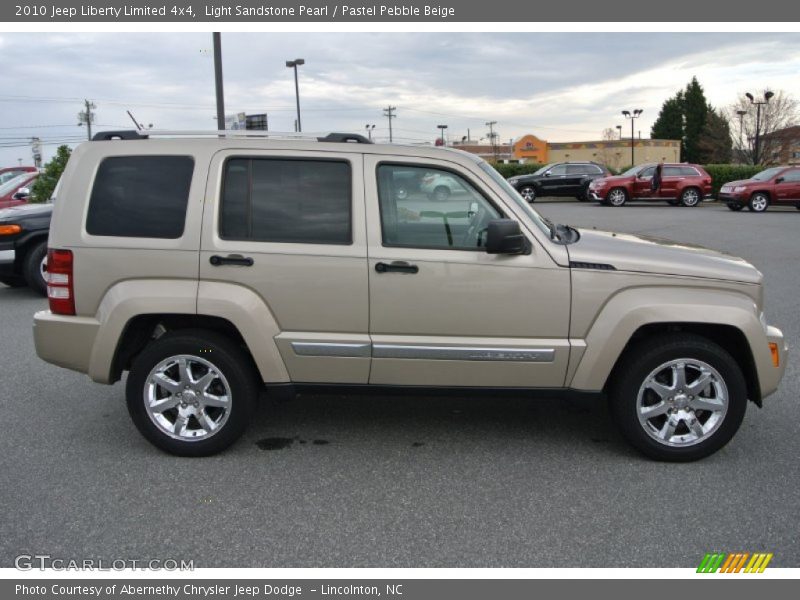 Light Sandstone Pearl / Pastel Pebble Beige 2010 Jeep Liberty Limited 4x4