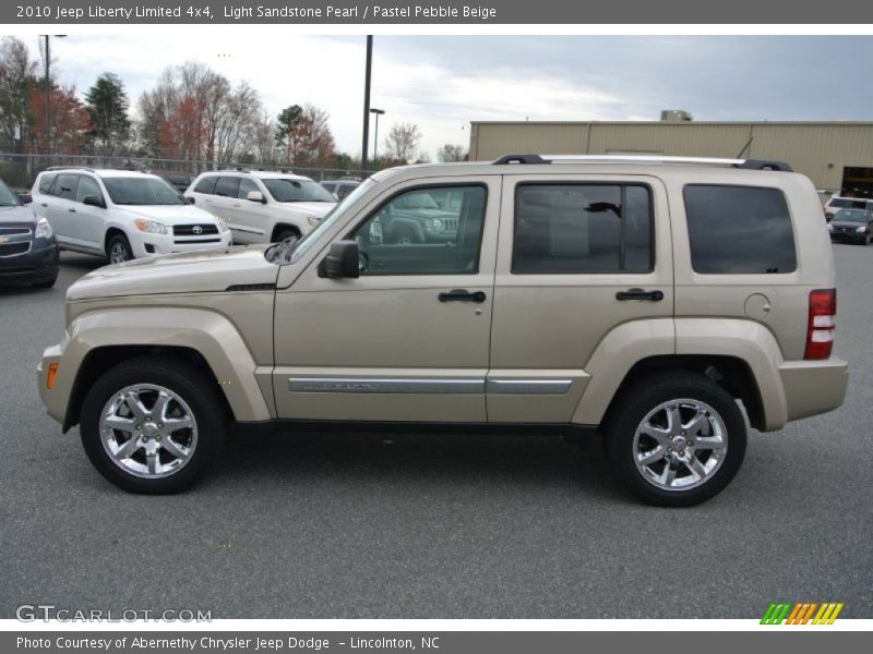 Light Sandstone Pearl / Pastel Pebble Beige 2010 Jeep Liberty Limited 4x4