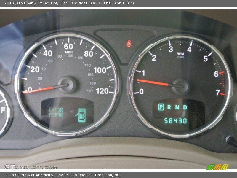 Light Sandstone Pearl / Pastel Pebble Beige 2010 Jeep Liberty Limited 4x4