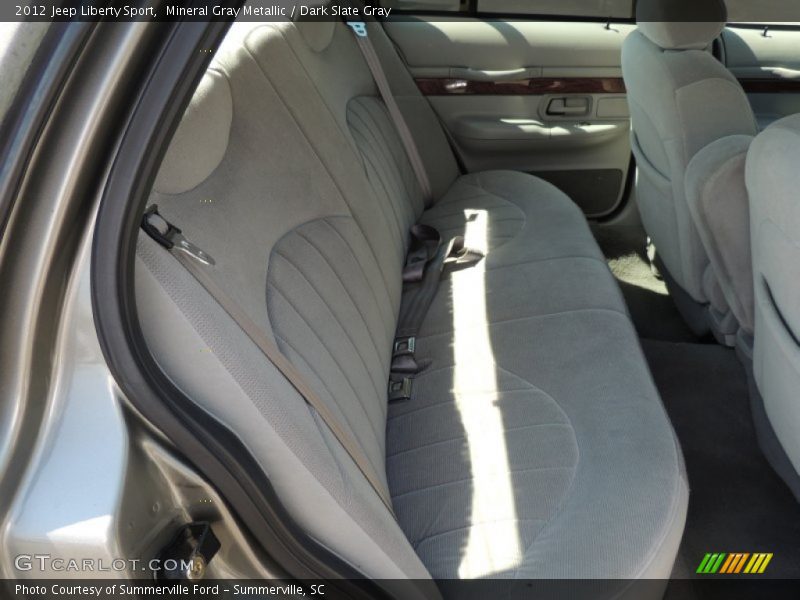 Mineral Gray Metallic / Dark Slate Gray 2012 Jeep Liberty Sport