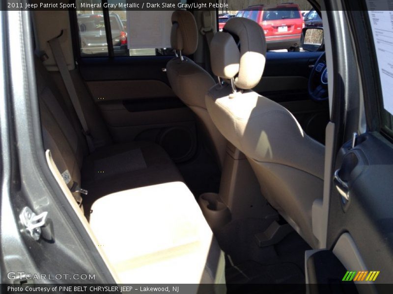 Mineral Gray Metallic / Dark Slate Gray/Light Pebble 2011 Jeep Patriot Sport