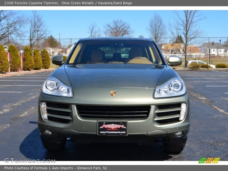 Olive Green Metallic / Havanna/Sand Beige 2008 Porsche Cayenne Tiptronic