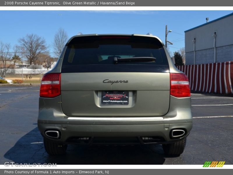 Olive Green Metallic / Havanna/Sand Beige 2008 Porsche Cayenne Tiptronic