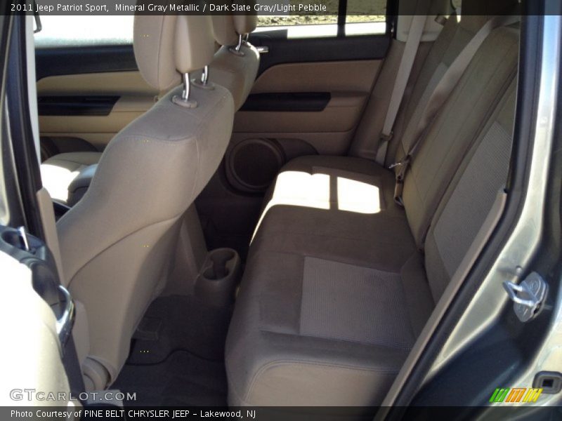 Mineral Gray Metallic / Dark Slate Gray/Light Pebble 2011 Jeep Patriot Sport